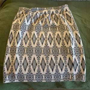 Renee C. Leena printed skirt